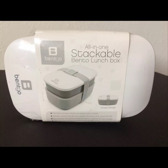 Bentgo Lunch All-in-One Box Stackable Reusable Durable Healthy Eco-Friendly - Picture 6 of 12